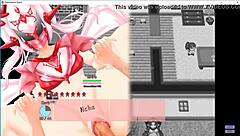 Discussing the domination quest scenes from that anime hentai game in a casual chat.