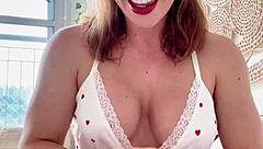 Guided Handjob Session With Sexy Brazilian Milf Using Dildo Toy