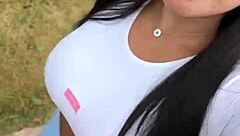 Morning walk for fans of leggings and tight gym clothes with my VIP full of sensual videos and photos