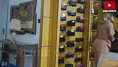 Princess freaky shakes big ass boldly in sexy display.