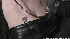 Dominant boss humiliates bitch slave with intense femdom cum instructions