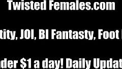 Whitney Owns Slave With Femdom Humiliation And Cum Instructions