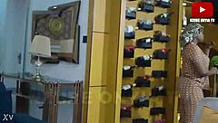 Princess freaky shakes big ass boldly in sexy display.