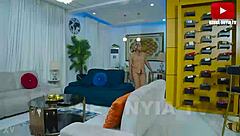 Princess freaky shakes big ass boldly in sexy display.