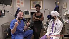 Hey neighbor, ready for my first gyno exam with anal fingering and gaping?