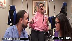 Florida Journalist Kitty Catherine Endures Tanned Doctor Tampa's Mandatory Hitachi Orgasms in Hospital Humiliation Scene