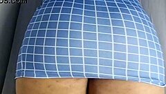 Curvy brazilian brunette housewife craves big cock in her tight wet asshole