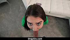 These friends dare each other into a wild group adventure - orgysis