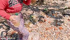 Insane Threesome! Two Horny Argentinian Sluts Drink Over 3 Liters Of Piss In Public Park!