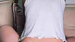 Saturday turns into intense sex session with my Latina friend Shauna, including blowjob, hairy pussy riding in cowgirl, doggystyle bent over, and creampie finish in homemade style.