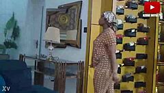 Princess freaky shakes big ass boldly in sexy display.