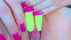 Shaved Pink Perfect Pussy Latina College Babe Uses Cute Toy