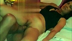 Hot wife enjoys bareback sex with older man while cuckold husband watches in intriguing swinger exhibition