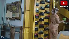 Princess freaky shakes big ass boldly in sexy display.