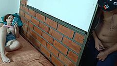 Hot Blonde Girl Gets Surprised With My Hard Cock Instead Of Food Promise