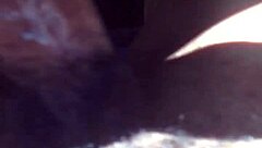 Huge black cock makes hairy ass squirt wildly