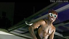 African Group Licking Big Ass In 3some