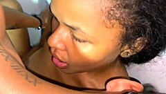 Colombian amateur couple enjoys passionate licking blowjob and doggystyle fucking. Brunette teen moans in missionary as he drills her wet pussy deep.