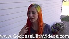 why does goddess lilith tempt with her dirty feet in this femdom pov adventure