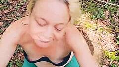 Sexy En Foret Finds Stranger For Intense Hummmmm Action