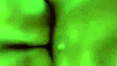 bent her against the wall in the bathroom for some curvy amateur flashing action