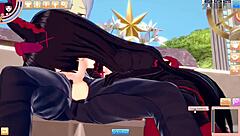 rory mercury spoils guys cock outdoors!