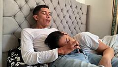 oh god, your big cock fills my mouth until you cum hard inside!