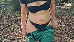 Sexy En Foret Finds Stranger For Intense Hummmmm Action