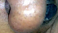 My ebony pussy is farting so much on that monster big black cock!