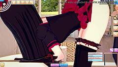 rory mercury spoils guys cock outdoors!