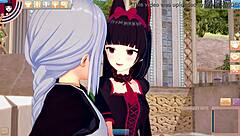 rory mercury spoils guys cock outdoors!