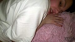 uh, my petite stepsis- i mean friend wanted to relax me before bed with blowjob and rough sex