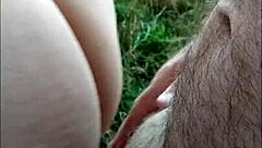 Naughty Housewife Gets Fucked By FB2 In The Forest During Outdoor Nature Adventure