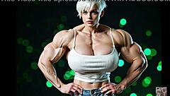 Witness Massive Muscle Growth As Tall Buff Bodybuilder Abigail Arcane Hits Huge Fetish Heights