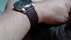 Oh yes, I'm your chained submissive French maid slave, sucking and bent over for maledom spanking!