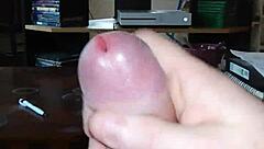 Solo Transsexual Jerking Off with Cumshot to Tranny Porn Video