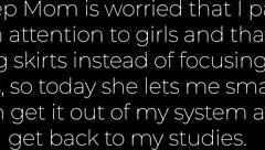 Mature milf fucks young guy to control his bad sexual tendencies