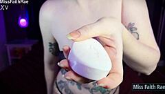 Miss Faith Rae gives detailed humiliating jerk off instructions with cum eating and mouth soaping