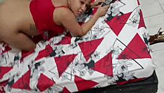 i pound this brazilian brunette hard, she's such a slutty one with big natural tits