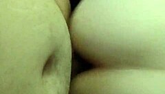 doggystyle pounding makes her wet pussy drip intensely