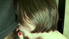 Japanese amateur slut gets raw homemade blowjob - hanako miyakuni 1