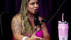 Nerdy Latina Teen From Usa Gets Interviewed In See Through Outfit During Casting With Vibrator Play