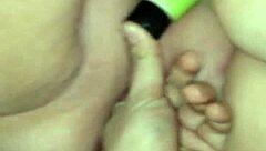 Boldly assisting my curvy wife in wild toy fun with her hot girlfriend group session