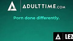 In a wild lesbian encounter, Maddy May experienced intense rough anal fingering and strapon play with screams of pleasure