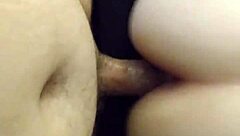 doggystyle pounding makes her wet pussy drip intensely