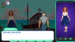 lets play paradise island - wow she blows him right in the orchard!