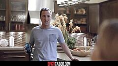 Will This Blonde Babysitter Get Fucked Hard by the Cheating Husband in Doggystyle?