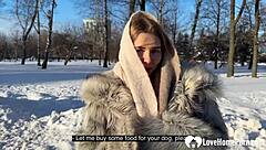 Picked Up Brunette Babe Delivers Hardcore Doggystyle Sex