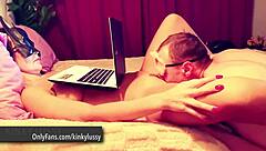 I adore how this cool femdom mistress gets her pussy and ass licked in kinky domination play.