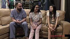 Hey, check out Angel Santana's wild 2022 checkup with latex gloves, tickling feet, and gaping fun in the hospital! 😏